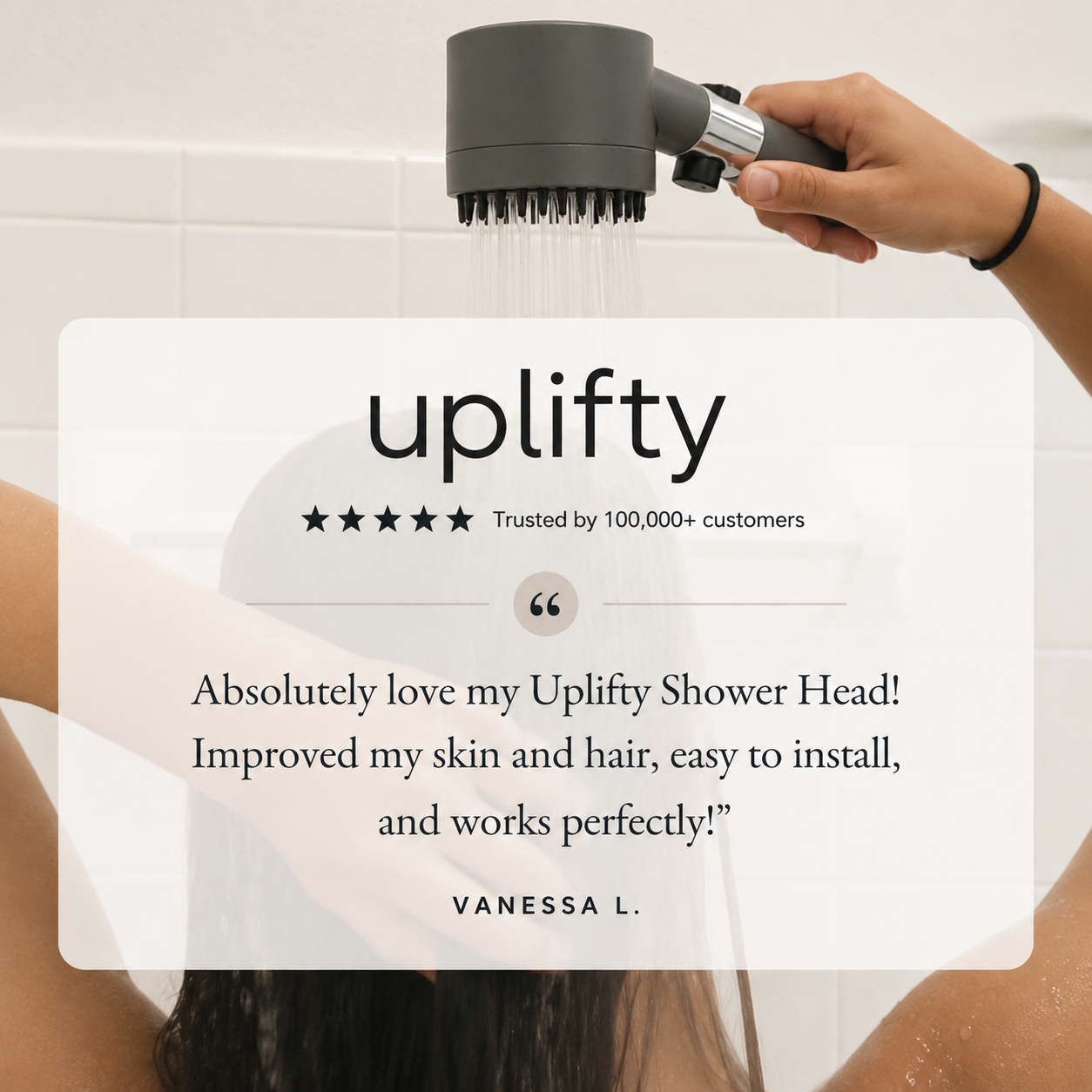 THE FILTERED SHOWERHEAD™