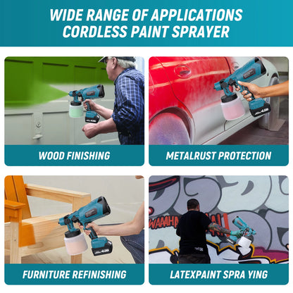 Cordless Portable Paint Sprayer