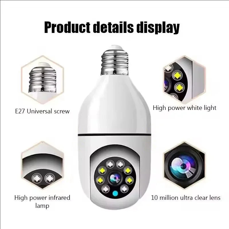 Bulb Surveillance Camera Anti-theft Security  Camera
