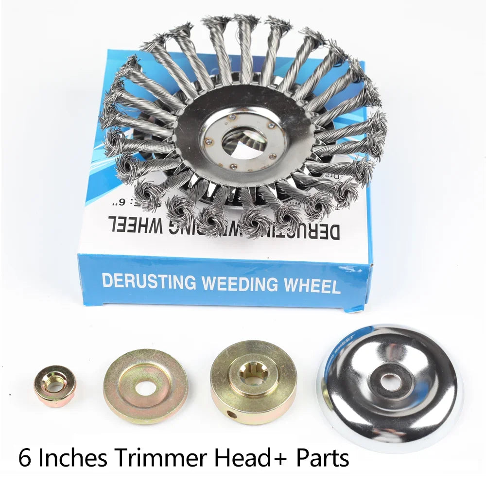 6/8 inch weed brush cutter head