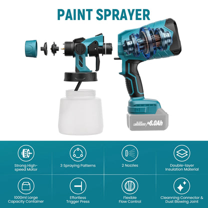 Cordless Portable Paint Sprayer