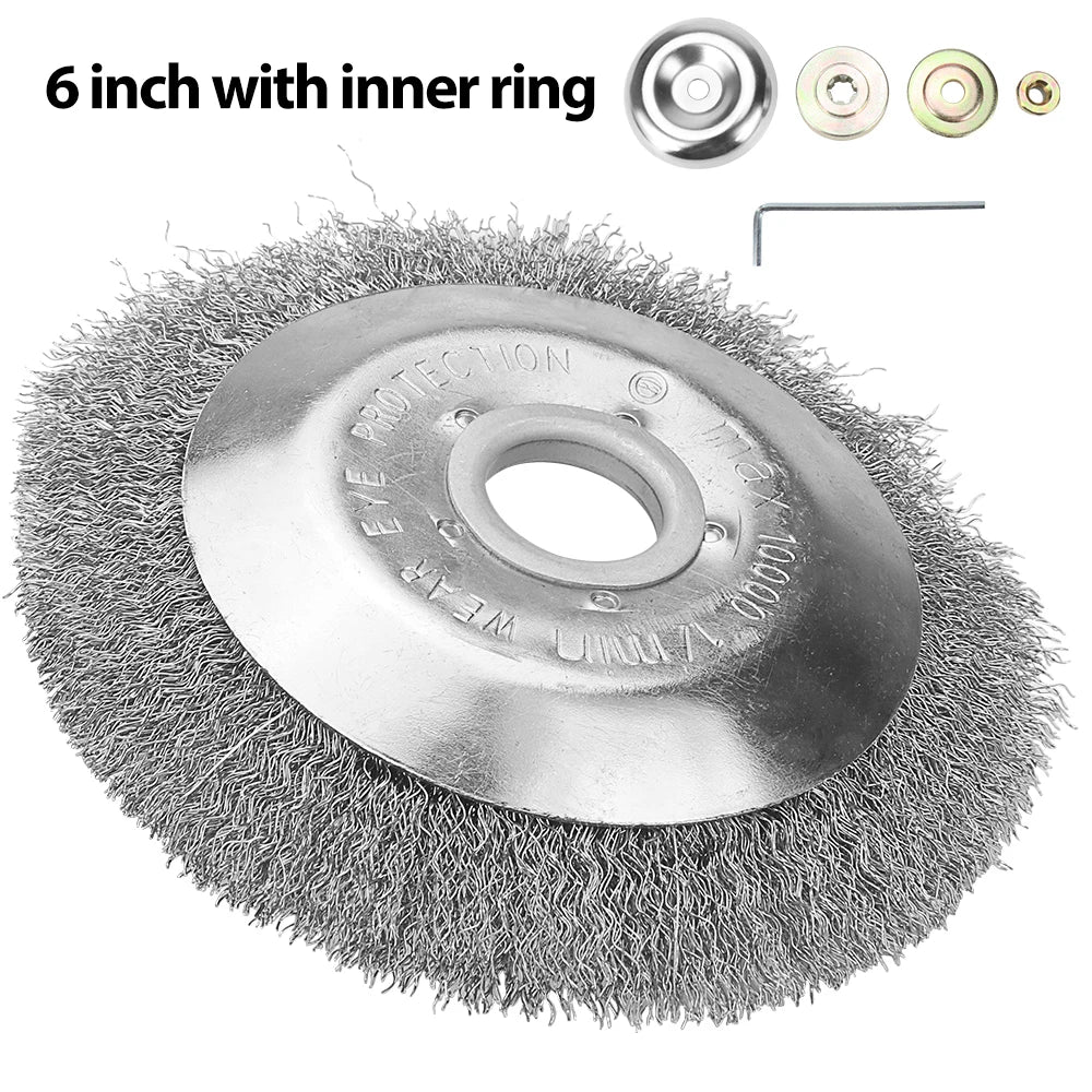 8 Inch Steel Wire Brush