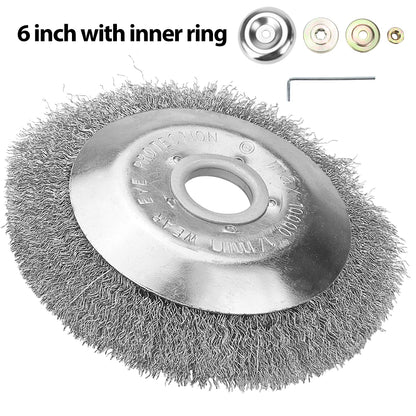 8 Inch Steel Wire Brush