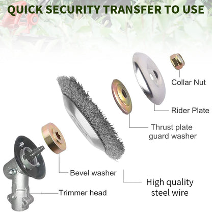 8 Inch Steel Wire Brush