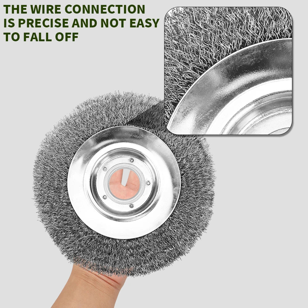 8 Inch Steel Wire Brush