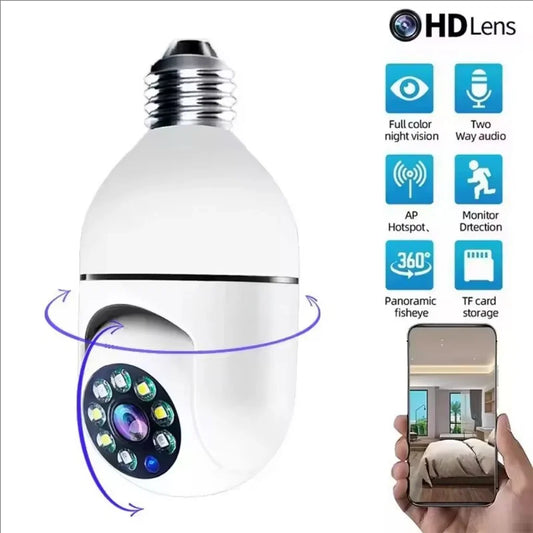 Bulb Surveillance Camera Anti-theft Security  Camera