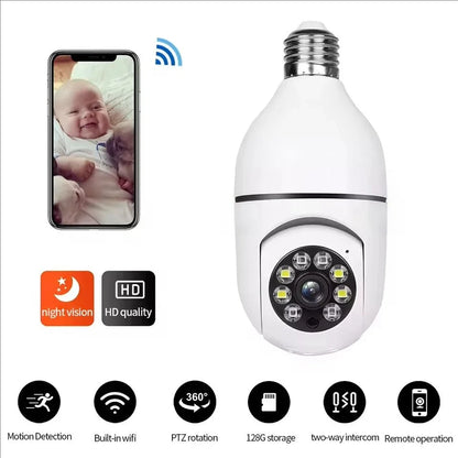 Bulb Surveillance Camera Anti-theft Security  Camera