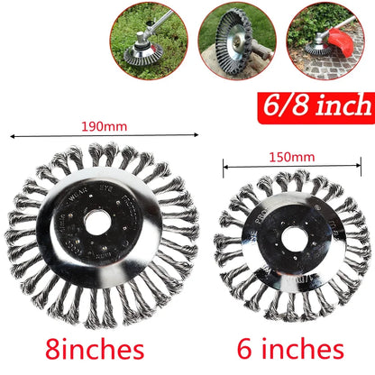 6/8 inch weed brush cutter head