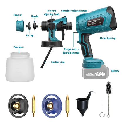 Cordless Portable Paint Sprayer